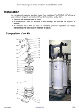 Conception, création et réalisation d'une notice de montage