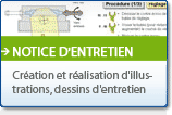 R�alisation d'illustrations d'entretien, dessins et photos de maintenance