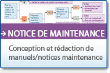 Concevoir, créer et réaliser une notice de maintenance