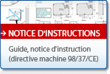 Réalisation d'une notice d'instructions d'une machine